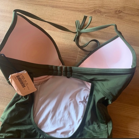 COPY - One piece army green bathing suit 34DD - Picture 3 of 5